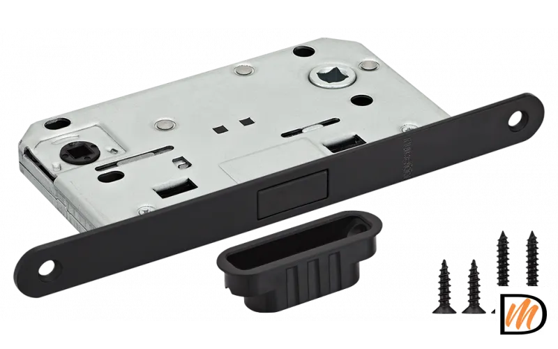 RM1895 BL, защелка магнитная многофункциональная, цвет - черный