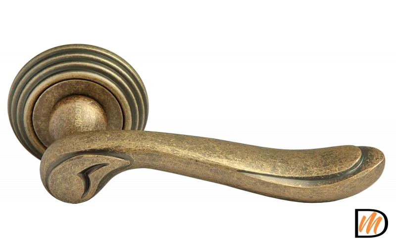 RAP-CLASSIC-L 6 OMB, ручка дверная, цвет - старая матовая бронза