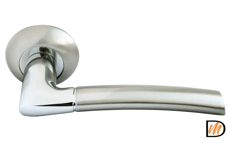 RAP 6 SN/CP -IND, ручка дверная цвет - бел. никель/хром