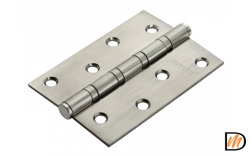 RS 100X70X2.5-4BB SN, петля стальная универсальная, бел.никель