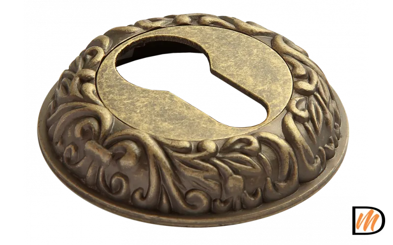 RAP-CLASSIC KH OMB, накладка на ключевой цилиндр, цвет - старая матовая бронза