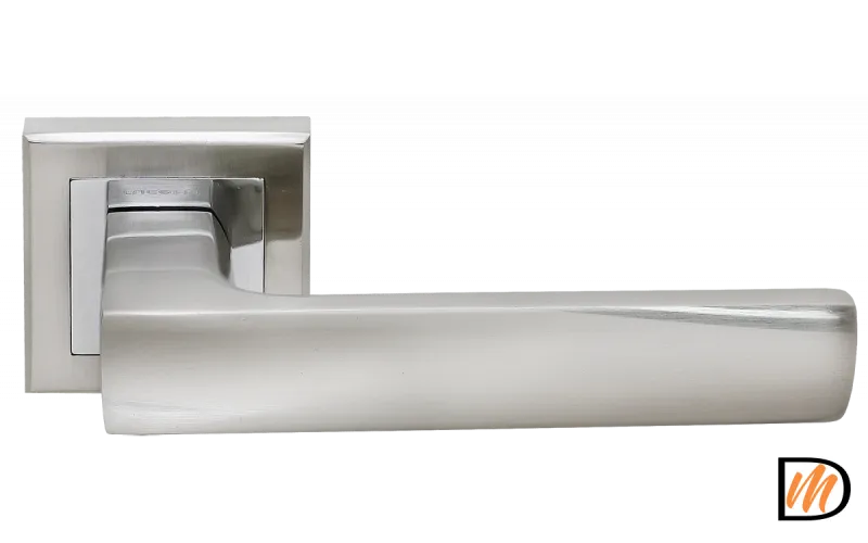 RAP 14-S SN/CP -IND, ручка дверная, цвет - бел. никель/хром