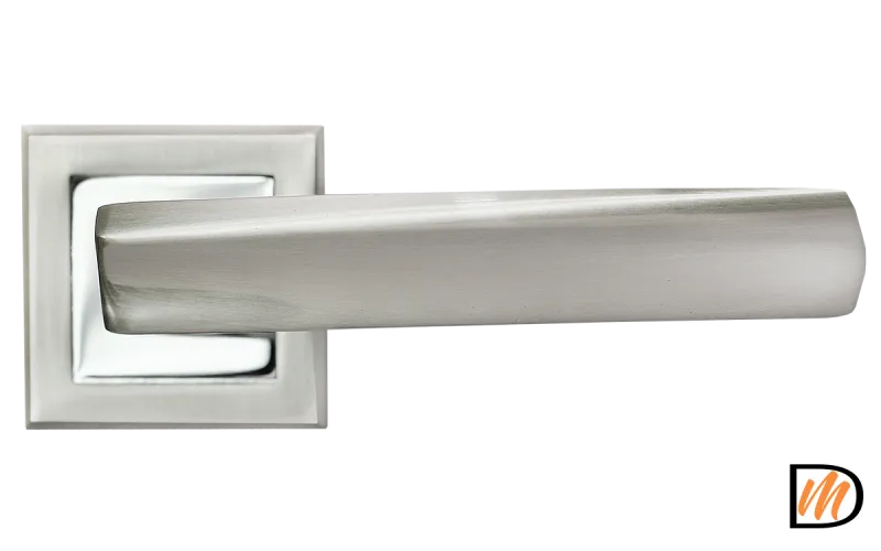 RAP 11-S SN/CP -IND, ручка дверная цвет - бел. никель/хром