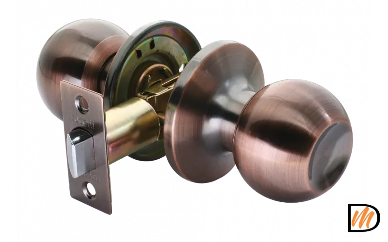 HK-01 AC, ручка-шар, комплект с механизмом без фиксатора, цвет - античная медь