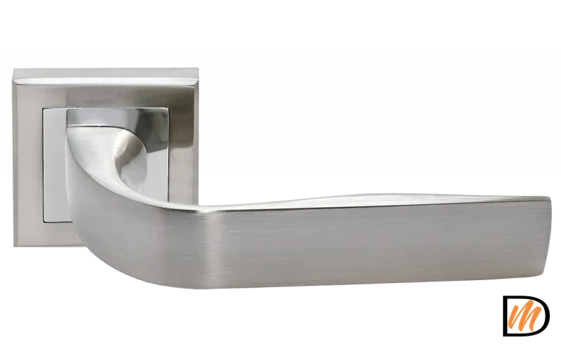 RAP 15-S SN/CP -IND, ручка дверная цвет - бел. никель/хром