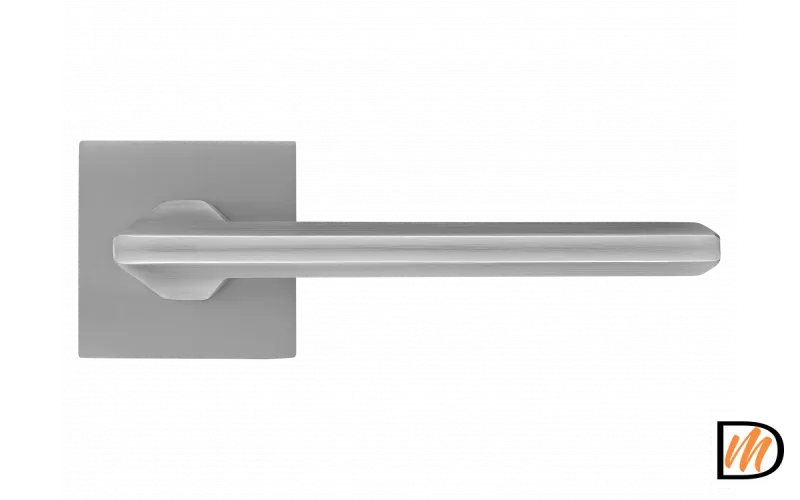 RAP 30 SLIM-S SC, ручка дверная на квадратной розетке 6 мм, цвет - мат.хром