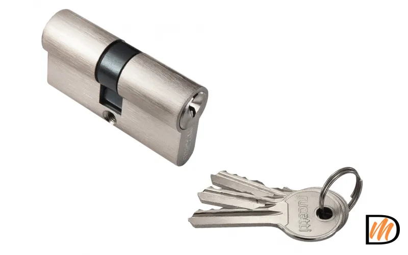 R68C 32/36 PC, асимметричный ключевой цилиндр 68мм, цвет - хром