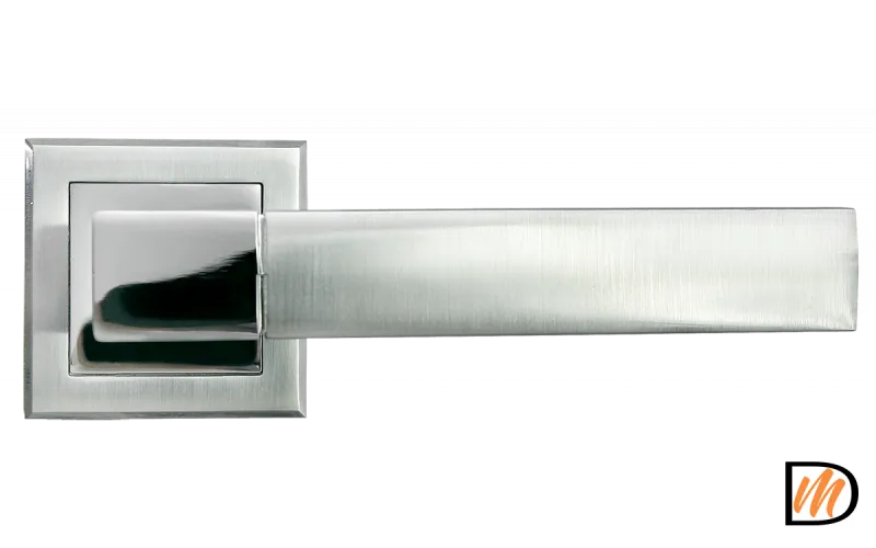 RAP 16-S SN/CP -IND, ручка дверная цвет - бел. никель/хром