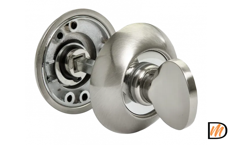 Завёртка сантехническая RAP WC SN/CP, цвет - бел. никель/хром