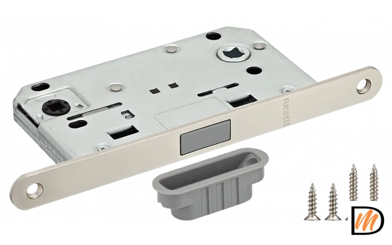 RM1895 SN, защелка магнитная многофункциональная, цвет - бел. никель