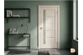 Дверное полотно Софттач SoftTouch PREMIER 3 600х2000 цвет Ясень капучино структурный стекло Мателюкс Левое/Правое VD1030024